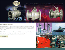 Tablet Screenshot of federal.com.sg
